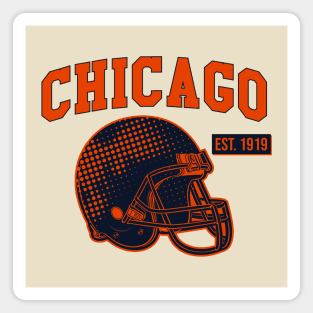 Chicago Football Magnet